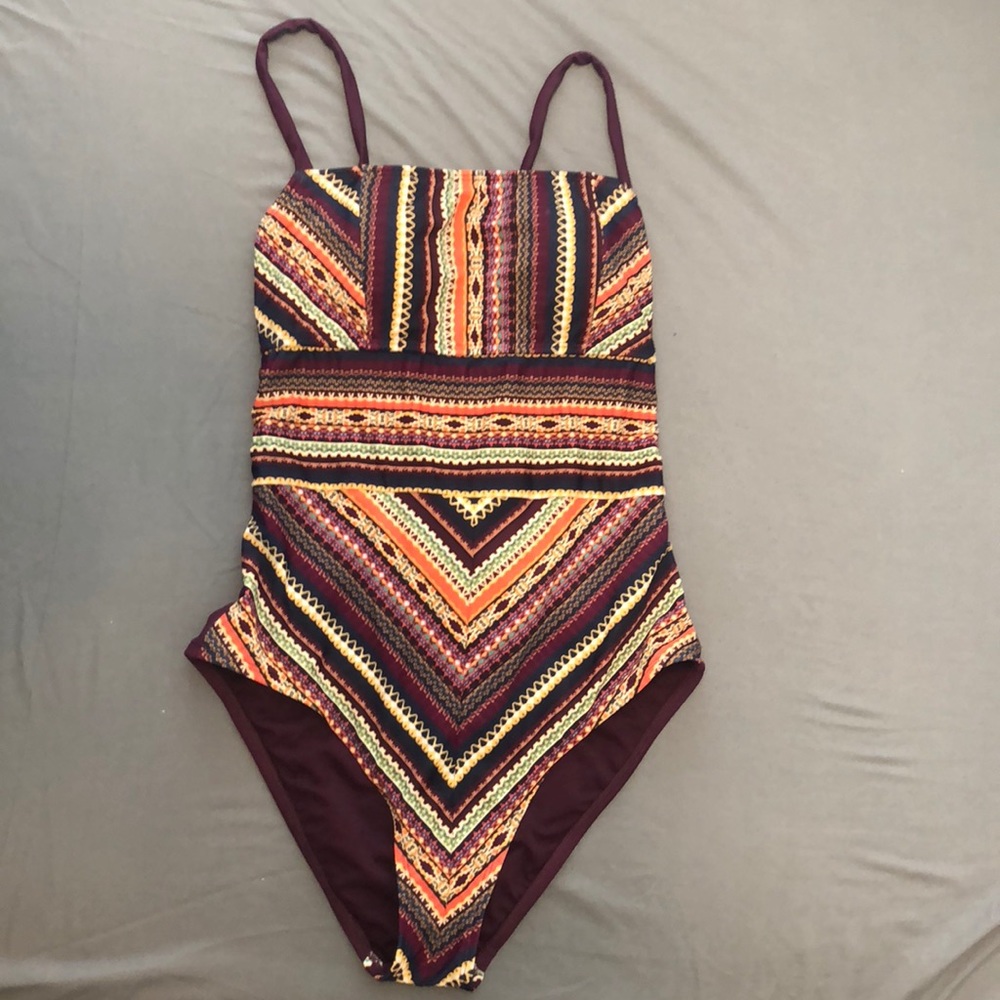 One piece bathing suit
